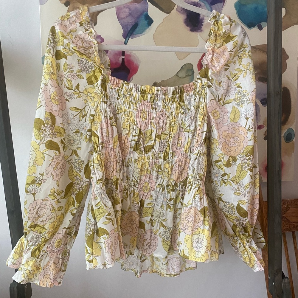 Who what wear flowery top